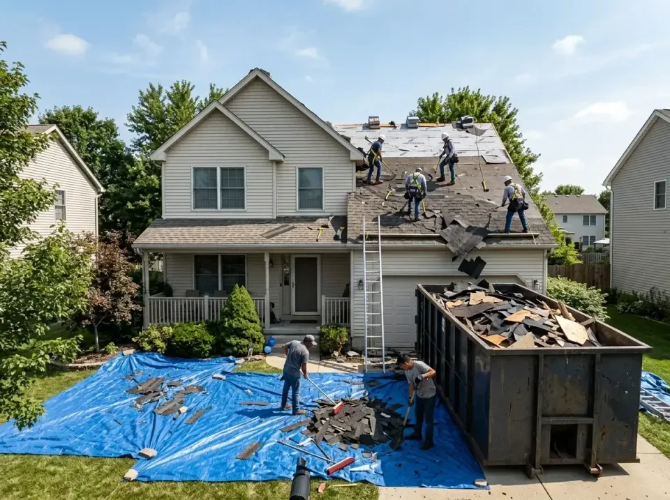 roof-replacement-debris-remova-004 — frequently asked questions, Cheapest Dumpster Rentals in Berkshire Lakes, FL